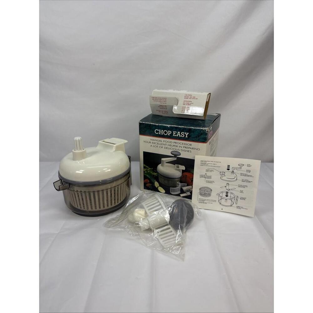 Cookin the American Way Chop Easy- Manual Food Processor Vintage